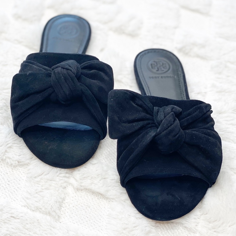 TORY BURCH Annabelle bow slides - New - Picture 4 of 5